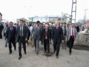 Erzurum Valisi Öztürk Çat'ta İncelemelerde Bulundu.