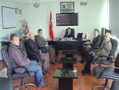 BEYKÖY - Köy Muhtarlarından Kaymakam Şeker'e 'Hayırlı Olsun' Ziyareti