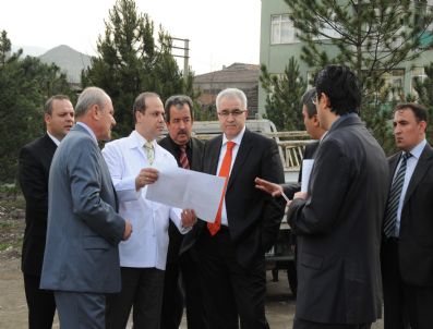 MEHMET UZUN - Vali Nurullah Çakır, Devlet Hastanesinde İncelemelerde Bulundu