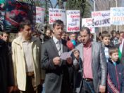 Gaziantep'te İsrail Protestosu