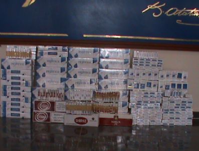 Horasan'da Kaçak Sigara Operasyonu