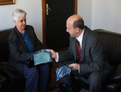 OSMAN EKŞI - Yaşlılar Ekşi'yi Ziyaret Etti