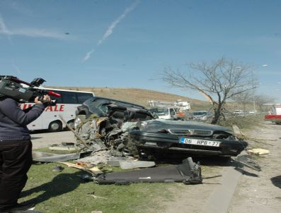 Başkentte Trafik Kazası: 1 Ölü, 1 Yaralı