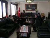 Erzincan Valisi Abdulkadir Demir'den Kaymakama Taziye Ziyareti