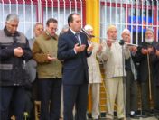 Sarıgöl'den 65 kişi Umre'ye uğurlandı