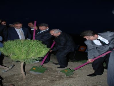 YILMAZ TUNÇ - Ak Parti Hatıra Ormanının İlk Fidanları Toprakla Buluştu
