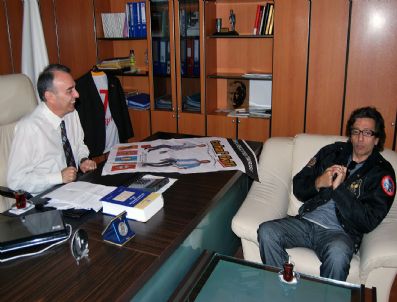 BEHZAT UYGUR - Süheyl Uygur'dan Başkan Çimenoğlu'na Ziyaret