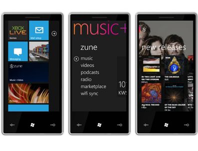 Windows Phone 7 gezintisi