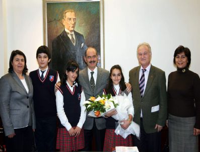 ATAYURT - Çevreci Öğrencilerden Büyükerşen'e Ziyaret