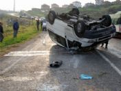 Akademisyenlerin Aracı Takla Attı: 1 Ölü, 5 Yaralı