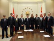 Ayd Heyeti Çankaya Köşkü'nde