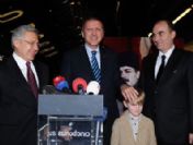 Erdoğan, Atatürk'ün hayatını anlatan filmi izledi