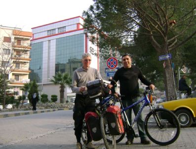 Fransız Bisikletçi Soma'da