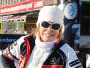 78 Yaşındaki Türkiye Güzelinin Zirvede Kayak Keyfi