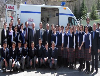 FERDA YILDIRIM - Gümüşhane Sağlık Meslek Lisesi'ne Ambulans Tahsis Edildi