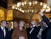 Merkel Ayasofya ve Sultanahmet hayranı oldu