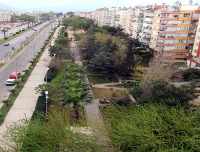 MEHMET HAN - Gazi Bulvarı'ndaki Parklar Yenileniyor