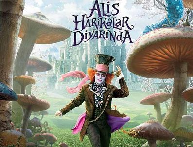 JOHNNY DEPP - 'Alis Harikalar Diyarında' (Alice Alice in Wonderland) vizyona girdi