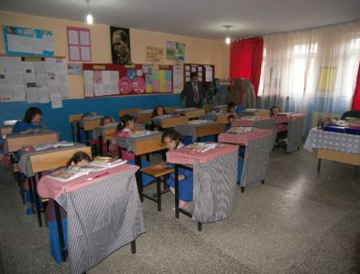 HAITI - Narman 18 Mart İlköğretim Okulunda Deprem Tatbikatı