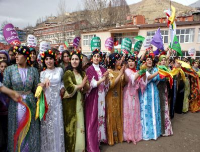 Şemdinli'de 8 Mart Dünya Kadınlar Günü Kutlamaları