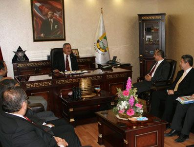 MUSTAFA AKSOY - Tekev Genel Başkanı Aksoy'dan Başkan Kara'ya Ziyaret