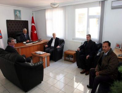 ULAŞıM KOORDINASYON MERKEZI - Belediye Başkanı Akbaş'dan Minibüsçülere Ziyaret