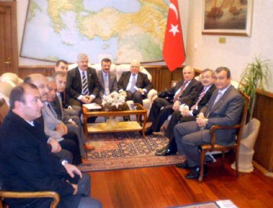 CENGIZ KAPTANOĞLU - Gülşen, Savunma Bakanı İle Görüştü