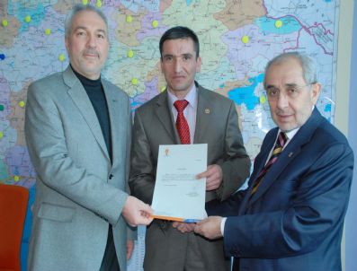 EKREM ERDEM - Mustafa Şen, Ak Parti Hisarcık İlçe Başkanlığı Görevine Atandı