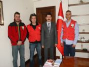 Akut'tan Kaymakam Özdemir'e Ziyaret