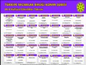 Tyb Konya Şubesi 2010 Yılı Programı Belirlendi