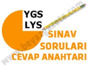 YGS 2010 11 Nisan Pazar Soru ve Cevaplar Saat : 15.00