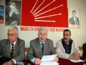 Chp İl Başkanı İrfan Barış'tan Chp'li İgm Üyesi Gazeteciye Sert Tepki