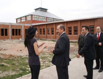 CEVAT ÇELIK - Domaniç Mislek Yüksekokul İnşaatı Hızla Devam Ediyor