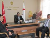 Ak Parti'li Mustafa Hamarat Daire Müdürlerini Ziyaret Etti
