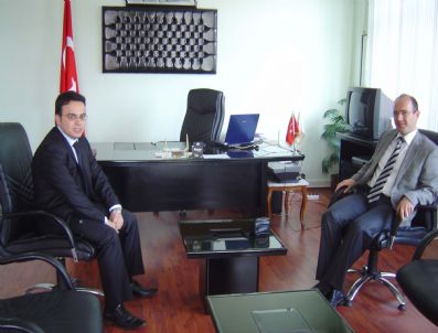 FATIH GEYIM - Emet Kaymakamı, Hisarcık Kaymakamını Ziyaret Etti