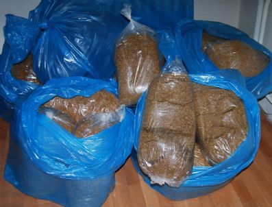 Gemlik'te Kaçak Tütün Operasyonu