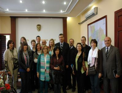 Vali Güvenç Yabancı Konuklarını Ağırladı