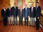 Yol-iş Sendikası Ve Chp İl Yönetimi Vali Ali Kolat'ı Ziyaret Etti