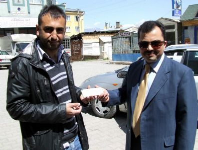 500 Adet Kırk Ayet Kartelası Esnaflara Dağıtıldı