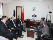 Başkan Toçoğlu Anayasa Mahkemesi Üyeliğine Seçilen Engin Yıldırım'ı Ziyaret Etti