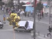 MOBESE kameralarına yansıyan ilginç kazalar