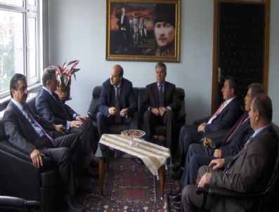 OSMAN EKŞI - Muhtarların 'Federasyon' Turları Sürüyor