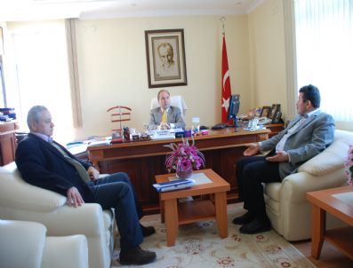 ALI KATıRCı - Türk-alman Merkezi Başkanından Kaymakam Katırcıya Ziyaret