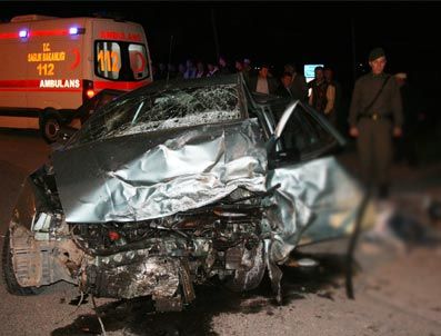 Edirne'de trafik kazası: 2 ölü, 4 yaralı