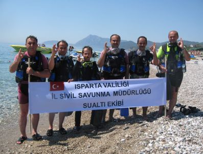 Sualtı Ekibi Arama Kurtarmada İddialı