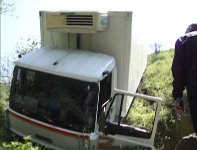 50 metrelik uçurumdan aşağı yuvarlandı