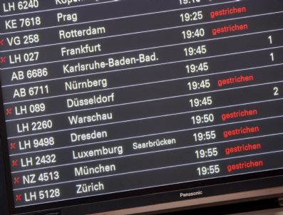 Germany Aır Traffıc Iceland Volcano