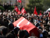 Şehit Polislere hazin tören