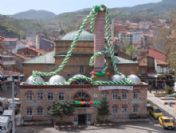 Simav'da Kütahya Vakıflar Bölge Müdürlüğü'ne Minare Tepkisi