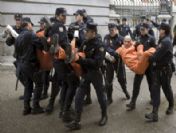 Spaın Greenpeace Protest